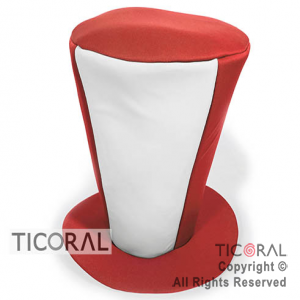 SOMBRERO GALERON EQUIPO RIVER PLATE x 1